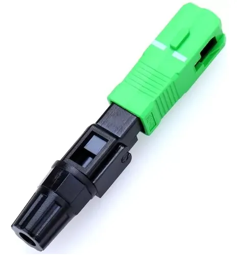 Imagen del Producto: CONECTOR F.O RAPIDO LC/APC SM VERDE 10 PZA en Area Electric
